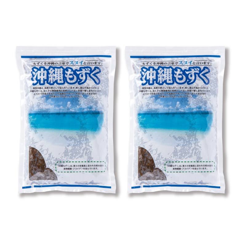 25周年 沖縄もずくセット 沖縄もずく （ 太もずく ） 800g×2袋  食品  海藻類  2500円得セール 約12%OFF