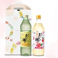 花つづり-11 ギフトセット おいしい酢 955ml×1本 おいしい酢山梨白桃 900ml×1本 酢 お酢 調味料 ギフト 夏のギフトセット 季節限定 贈り物 お中元 飲む酢 飲むお酢 ビネガー ドリンク 健康