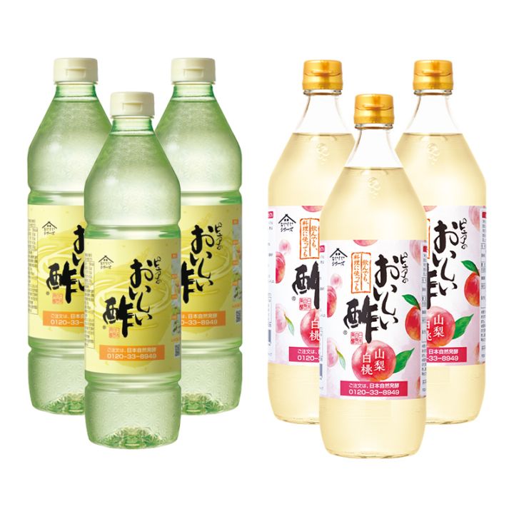公式】日本自然発酵 公式 [おいしいWeb] 飲んでも料理にも おいしい酢