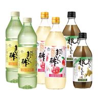 お酢Yセット おいしい酢 955ml×2本 おいしい酢山梨白桃 900ml×2本 おいしい根こんぶだし 500ml×2本 計6本 酢 お酢 調味料 だし 夏とくキャンペーン 送料無料 期間限定
