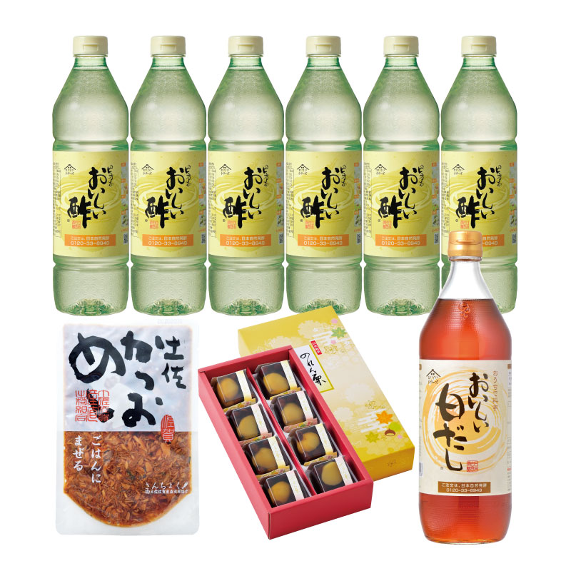 WEB限定】送料無料！おいしい酢6本特別セット