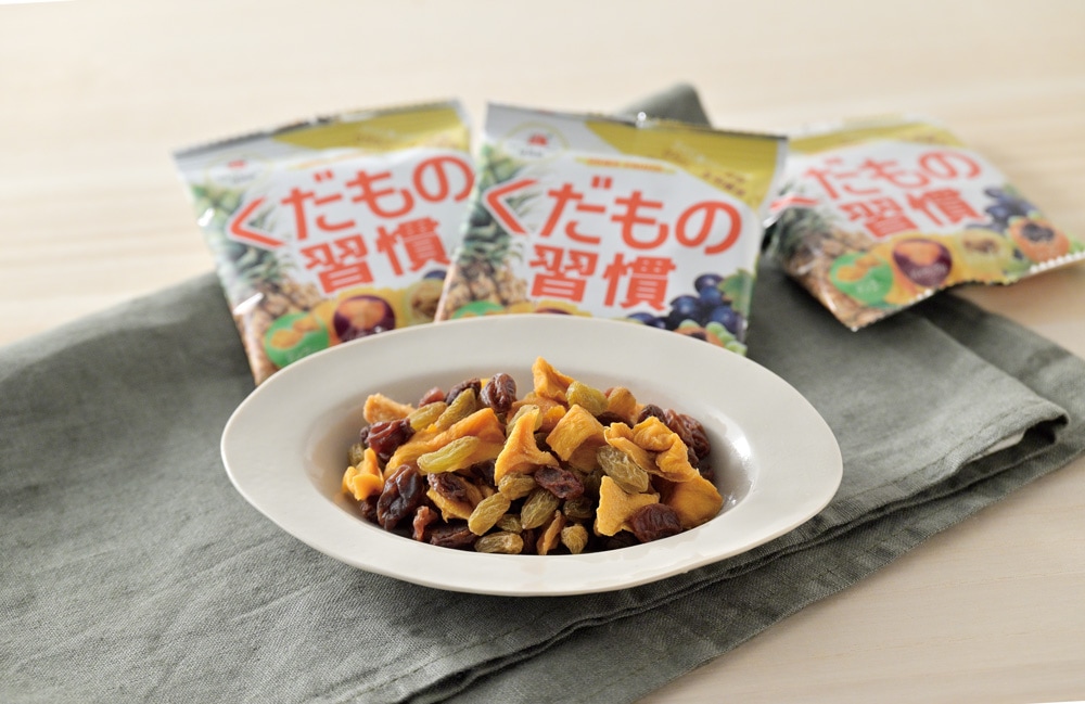 くだもの習慣 ナチュラルドライフルーツ 168g(24g×7パック)×1袋  ナチュラルフード 個包装 ドライフルーツ マンゴー パイナップル レーズン