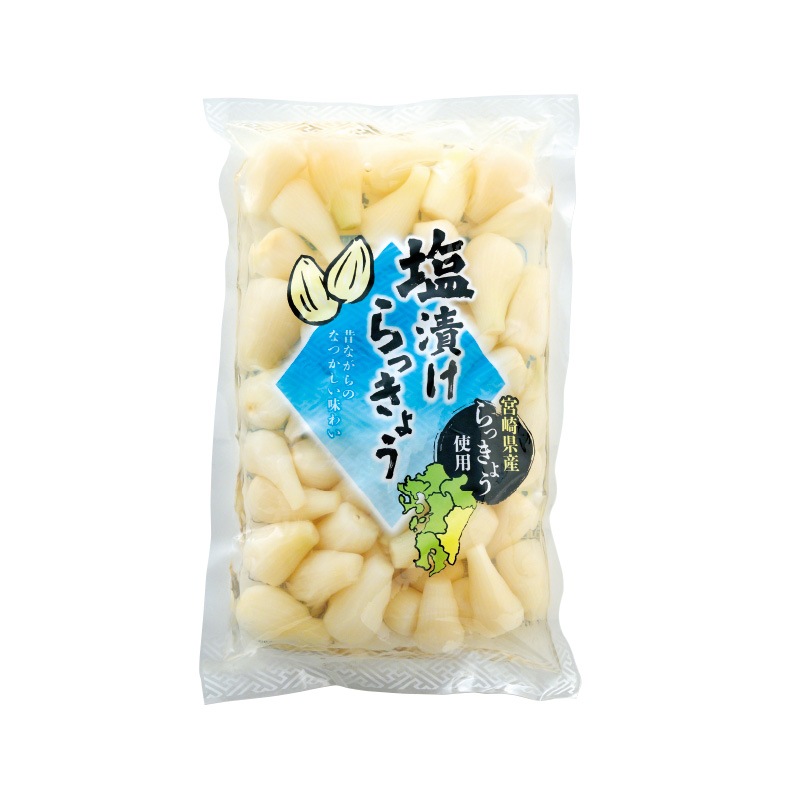 塩漬けらっきょう 400g×1袋 食品 漬物  塩漬け