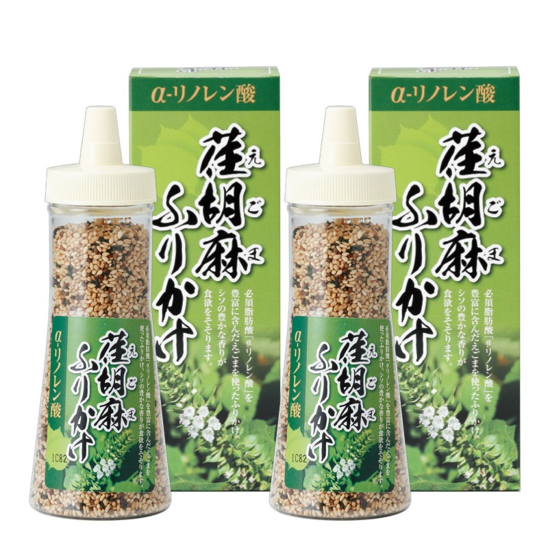 荏胡麻ふりかけ 90g×2本 食品 ふりかけ エゴマ しそ ごはんのお供 おにぎり