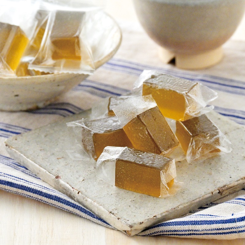 根昆布寒天ゼリー 210g×3袋 お菓子 菓子 根こんぶ 寒天 黒糖 個包装