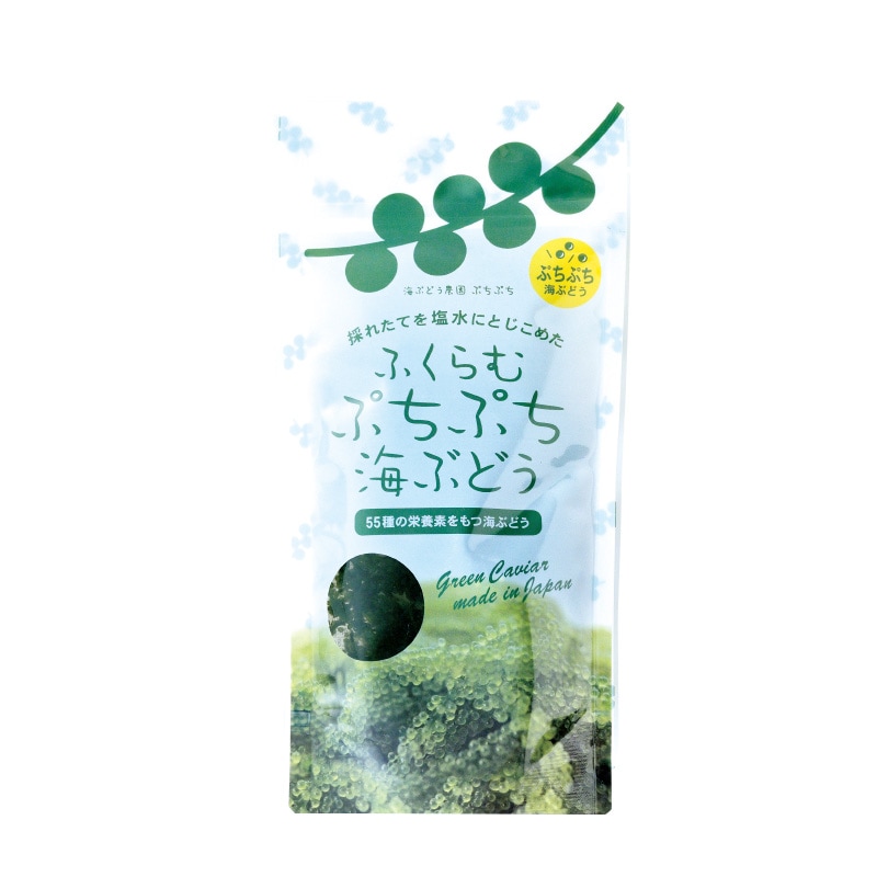 ふくらむぷちぷち海ぶどう 40g×1袋 海ぶどう クビレヅタ 沖縄県産 長期保存