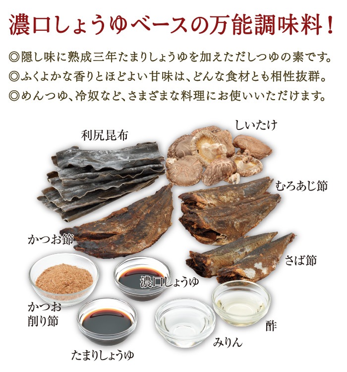 おいしい味だし 360ml×1本 調味料 だし 濃口醤油 だしつゆ つゆ