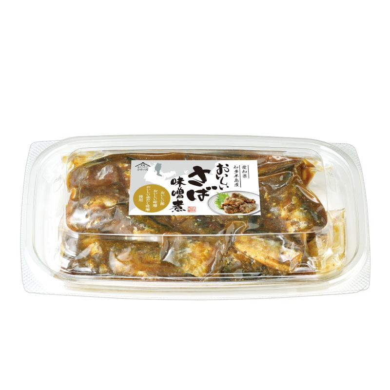 おいしいさば味噌煮 130g×1個 食品 おいしい知多食堂 惣菜 おかず ご飯のお供 さばの味噌煮 さば味噌 鯖