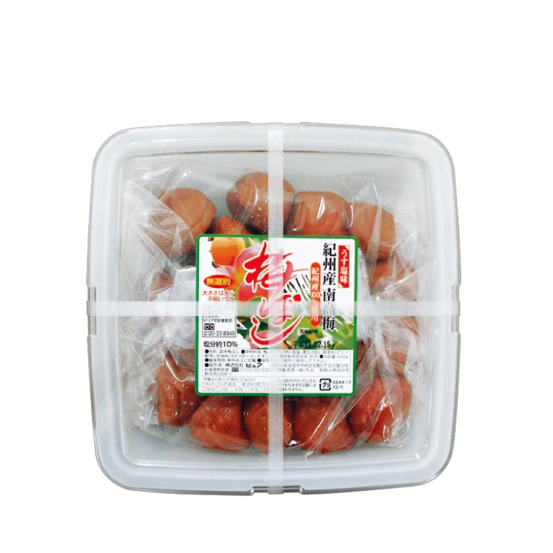 うす塩味梅ぼし 360g×１箱 食品 梅干し 梅 うす塩 紀州産南高梅 ごはんのお供 漬物