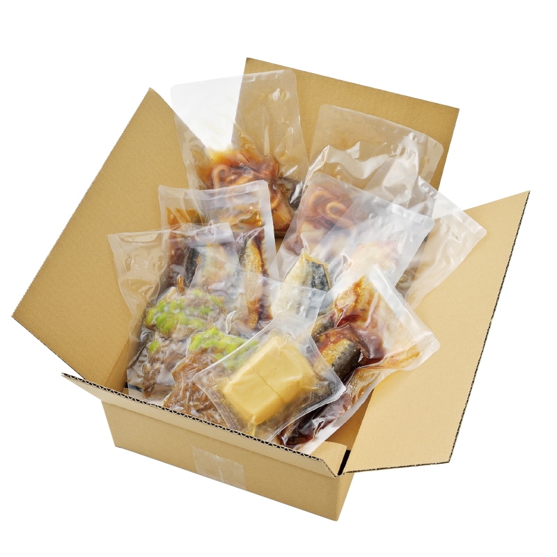 予約商品】おいしい惣菜8食セット（4種×2食入） 食品 おかず 冷凍 期間