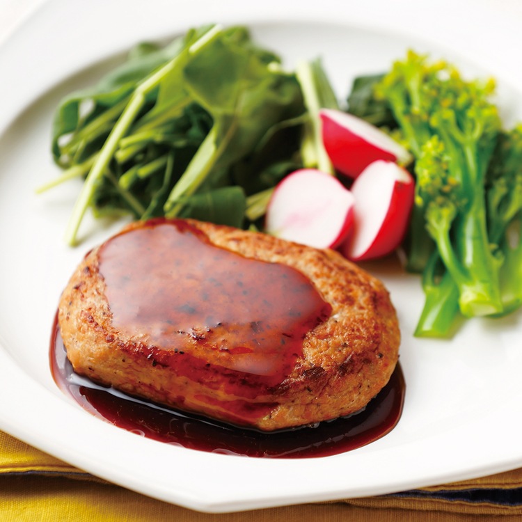 サラダバーグ 90g×1個 食品 お惣菜 糖質制限 低カロリー ハンバーグ 大豆 こんにゃく