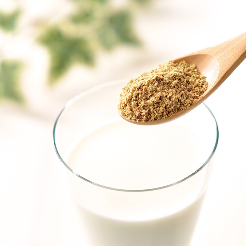 黒ごまきな粉 300g×1袋 食品 黒ごま きな粉 黒糖 食物繊維豊富 牛乳に混ぜるだけ