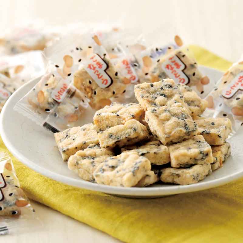 胡麻納豆 120g×3袋 お菓子 菓子 個包装 おこし 胡麻 納豆 お茶請け