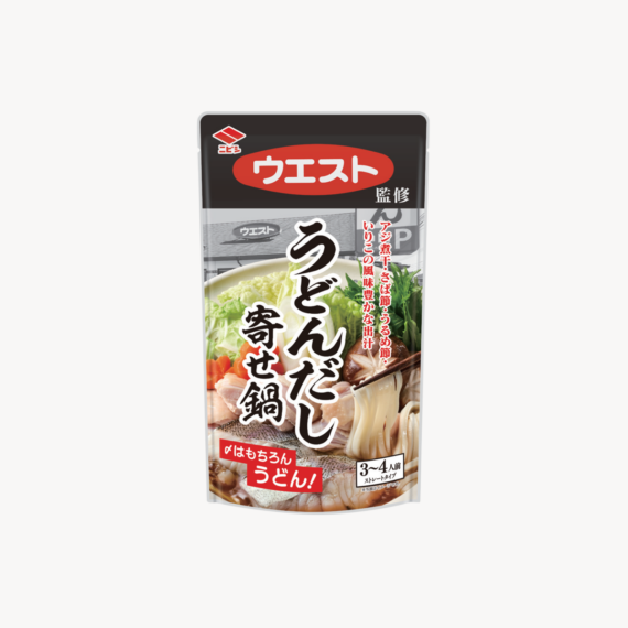 ウエスト監修うどんだし寄せ鍋　720g