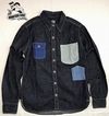 MOMOTARO JEANS 05-155 マルチポケット・8オンス特濃インディゴデニムシャツ