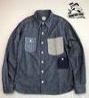 MOMOTARO JEANS 05-226 マルチポケット・シャンブレーシャツ