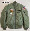 AVIREX 6102173 MA-1アメリカンボランティアグループ