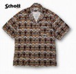Schott 3125066 HawaiianShirt"Perfect Motor Oil"