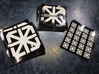 THE SEVENTH LETTER large sticker