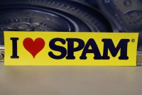 SPAM official bumper sticker