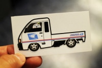 OSSANTHEHOOD vinyl sticker (jumbo-2)