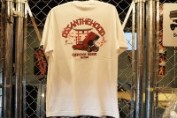 OSSANTHEHOOD Tshirt (chopstick-rd) / white