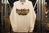 OSSANTHEHOOD longleeve Tshirt (bit'nthehood) / white