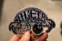 NICETY vinyl glitter sticker (8ball) / glitter