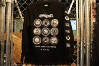 OSSANTHEHOOD longsleeve Tshirt (hubcap gang) / black