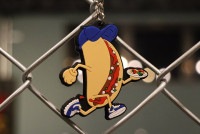 OSSANTHEHOOD pvc keychain (f-yeah)