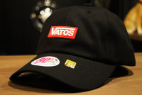 OSSANTHEHOOD cotton twill cap (vatos) / black