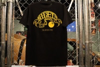 NICETY Tshirt (8ball) / black & club yellow