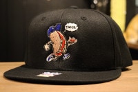OSSANTHEHOOD snapback cap (f-yeah) / black