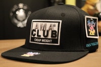 OSSANTHEHOOD snapback cap (amalcub) / black