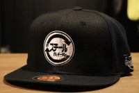 OSSANTHEHOOD snapback cap (steel) / black