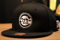 OSSANTHEHOOD snapback cap (wire) / black
