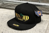 OSSANTHEHOOD snapback cap (plaque) / black