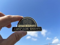 OSSANTHEHOOD metal emblem (eastlos) / gold plated