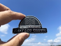 OSSANTHEHOOD metal emblem (eastlos) / chrome plated