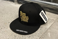 NICETY "SINCE NINETY THREE" snapback cap / black& gold