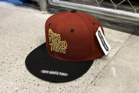 NICETY "SINCE NINETY THREE" snapback cap / burgandy & gold