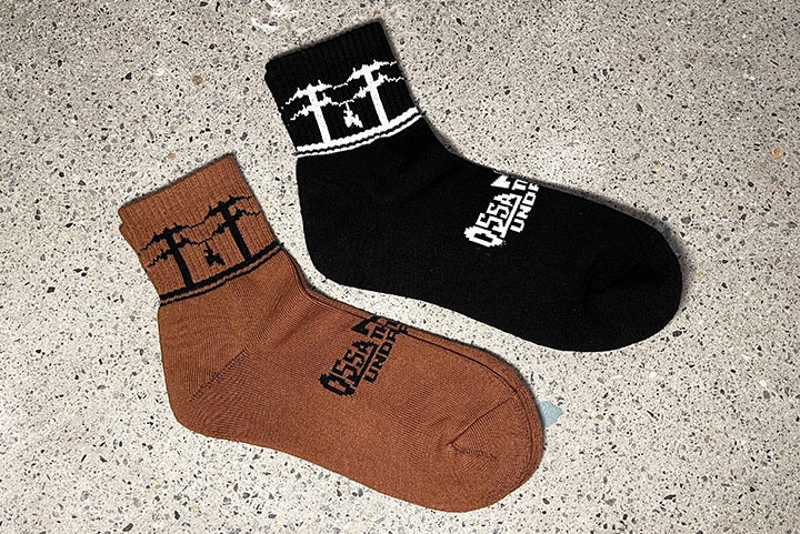 OSSANTHEHOOD 電柱socks / 