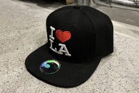 I love LA snapback cap / black