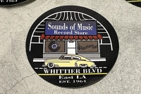 SOUNDS OF MUSIC East Los sticker / paper