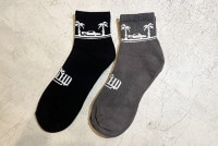 OSSANTHEHOOD cruising socks (car) / black & gray