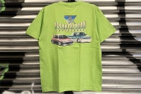 OSSANTHEHOOD Tshirt (supershots) / neon green