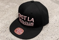 OSSANTHEHOOD snapback cap (eastla) / black & pink