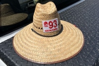 OSSANTHEHOOD straw hat (swpmt) / handmade in Mexico