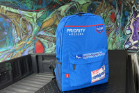 OSSANTHEHOOD backpack (postal) / blue