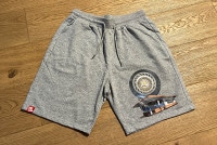 OSSANTHEHOOD cotton short (donut) / heather gray